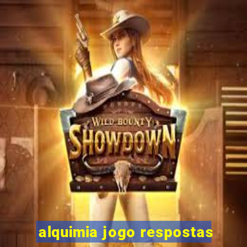 alquimia jogo respostas